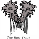 Bass Trust logo featuring two rows of palm trees