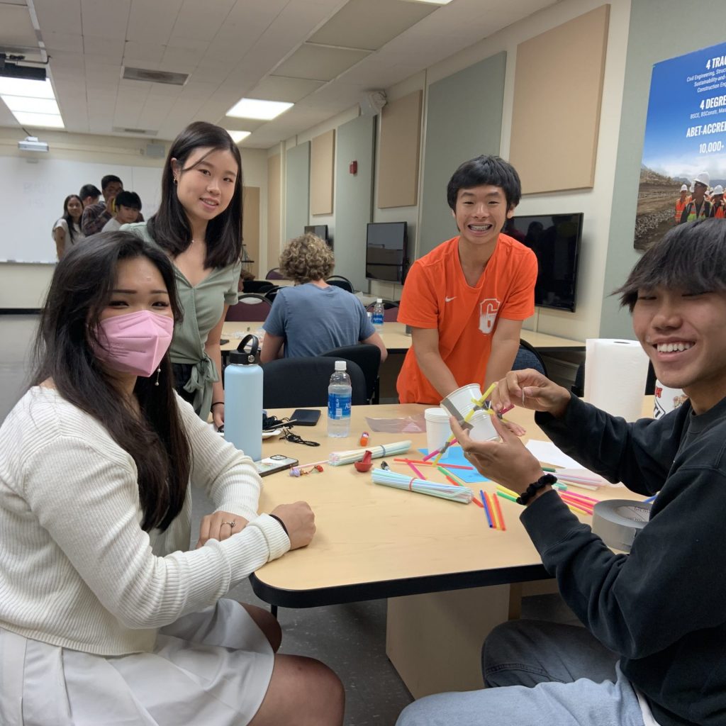 Students Collaborating In A UH Classroom