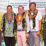 A group of awardees and guests of the UH College of Engineering's 24th annual Banquet