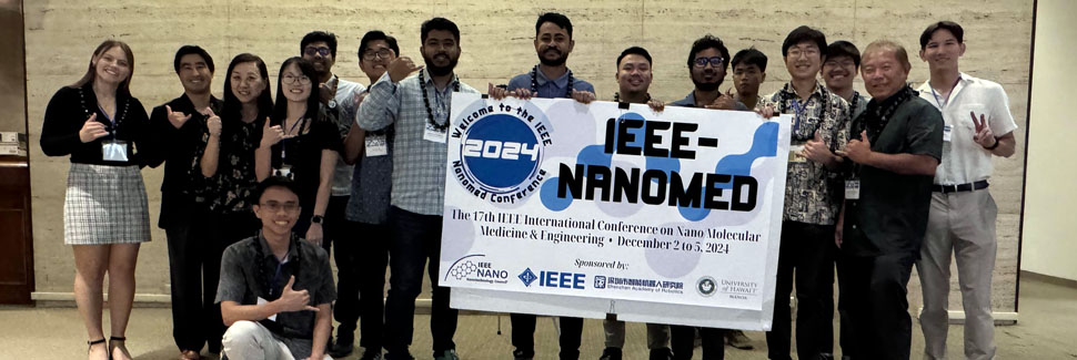 Group Photo Of Participants Of IEEE's NANOMED '24 Conference